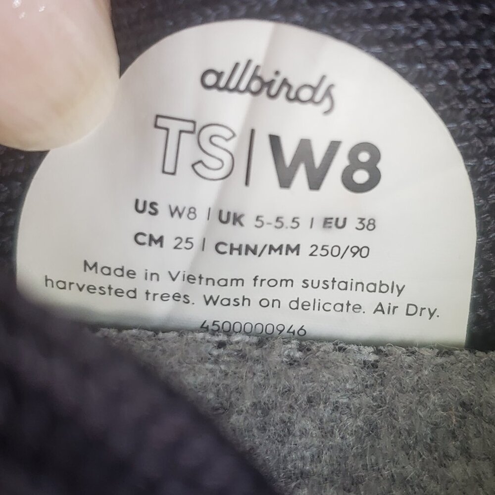 Allbirds Navy Casual Sneakers - Picture 10 of 12